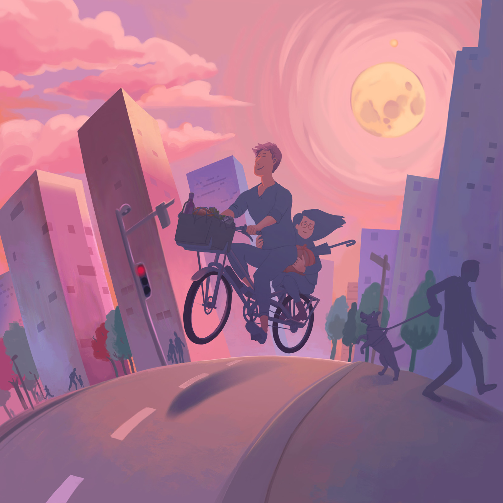 Magical ride - Illustration